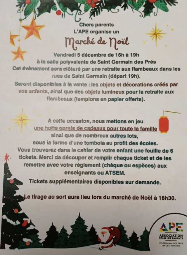 Marché de Noël et Défilé aux lampions