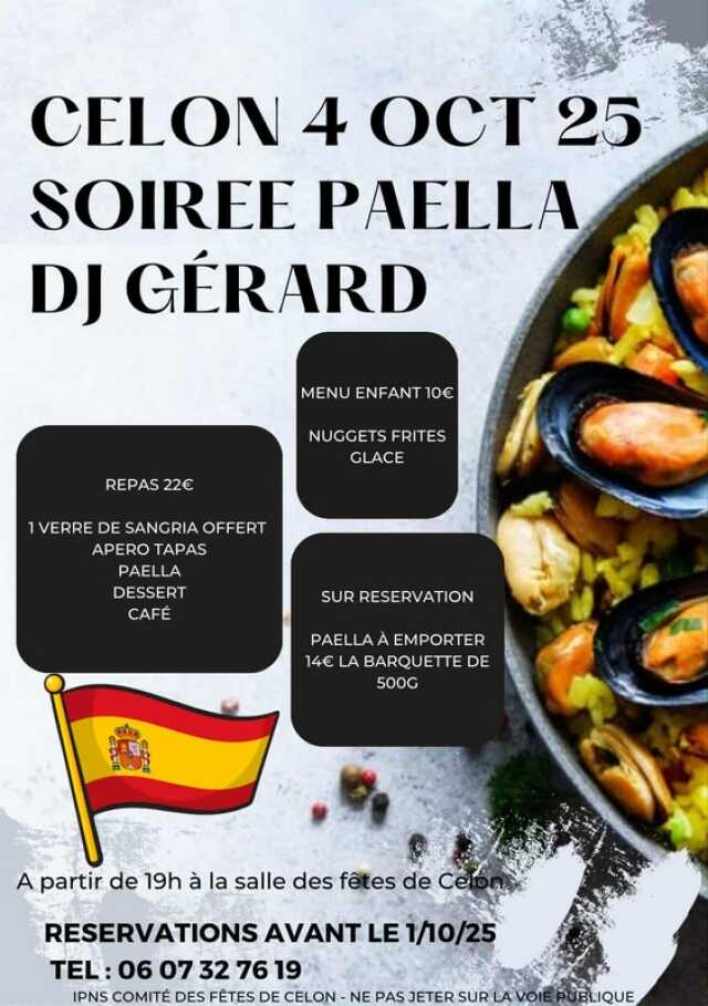 Soirée Paëlla