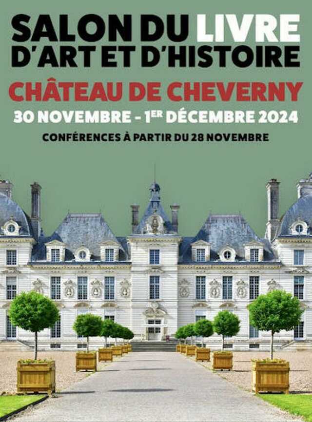 Salon du livre d'Art et d'Histoire au château de Cheverny