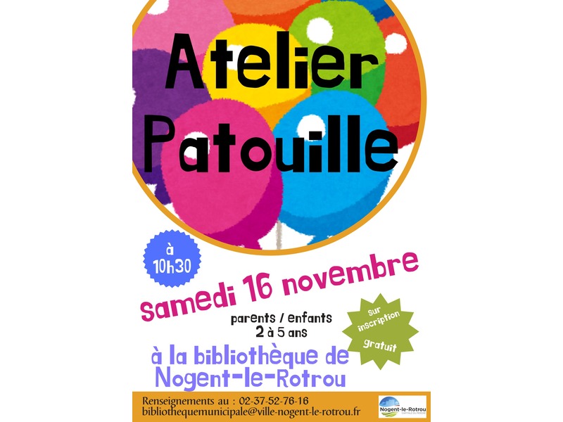 Atelier Patouille Novembre 2024