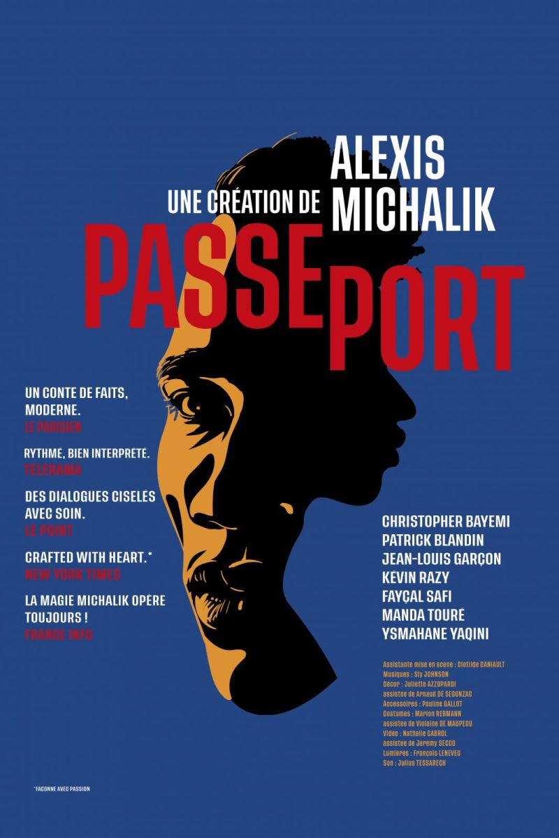 Alexis Michalik : Passeport