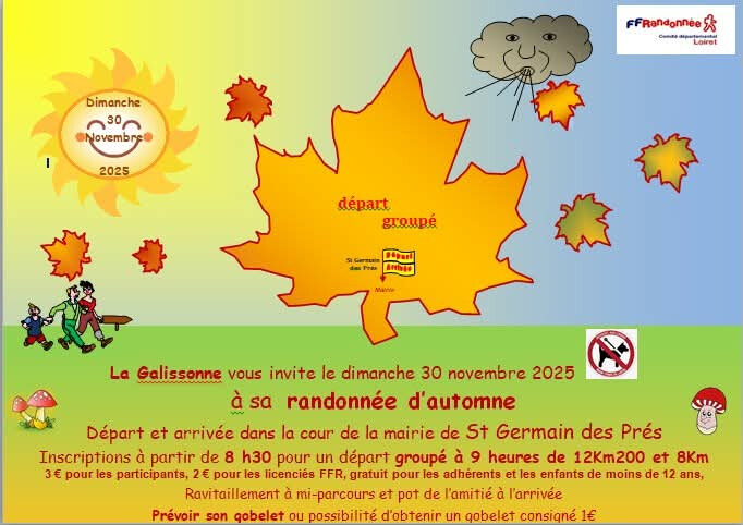 Randonnée d'automne