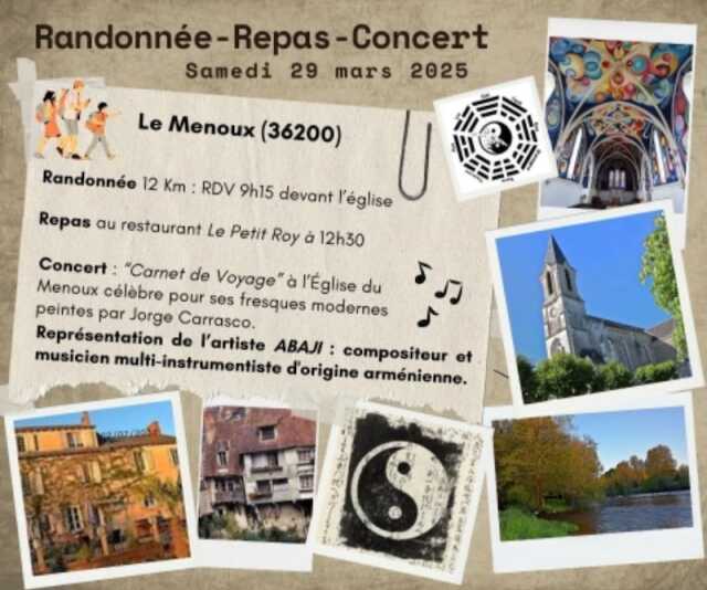 Randonnée-repas-concert