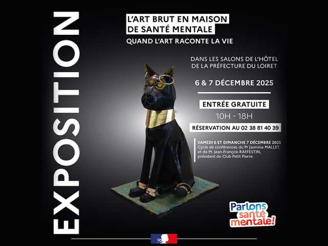 Exposition l'Art brut en maison de santé mentale