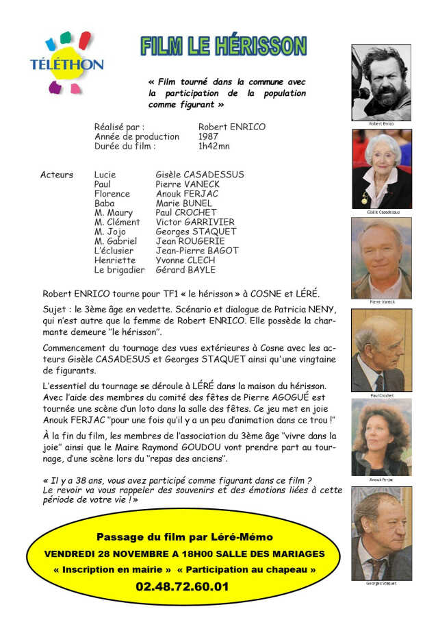 Téléthon : Soirée Cinéma 