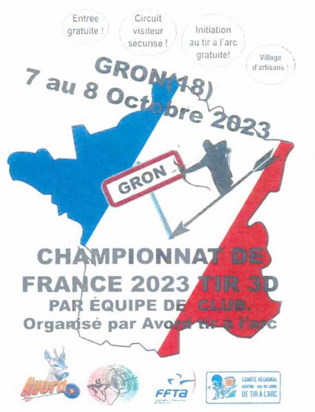 Cher - Competition sportive Artisanat - Championnat de France 2023