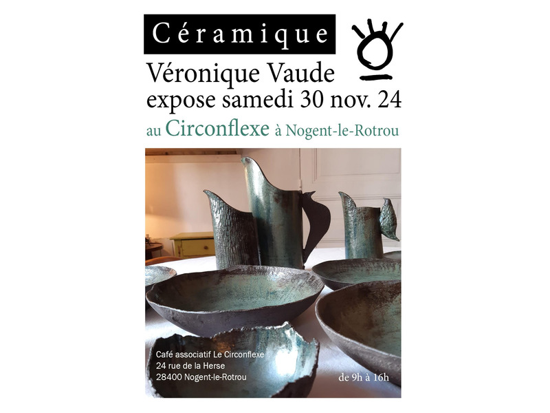 Exposition céramique par Véronique Vaude