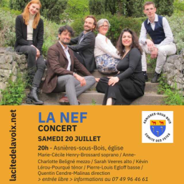 Concert La Nef - La Cité de la Voix