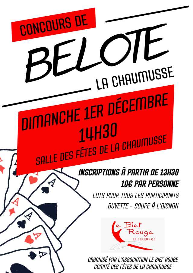 Concours de belote