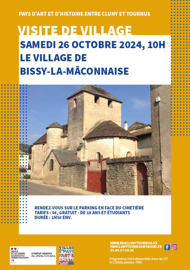 Visite guidée du village de Bissy-la-Mâconnaise