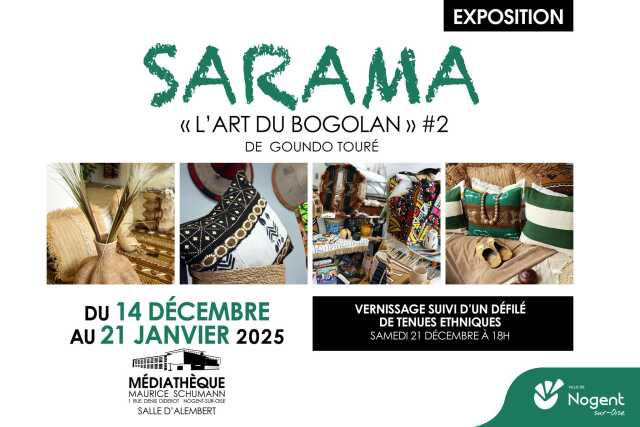 Exposition | SARAMA L'art du Bogolan #2