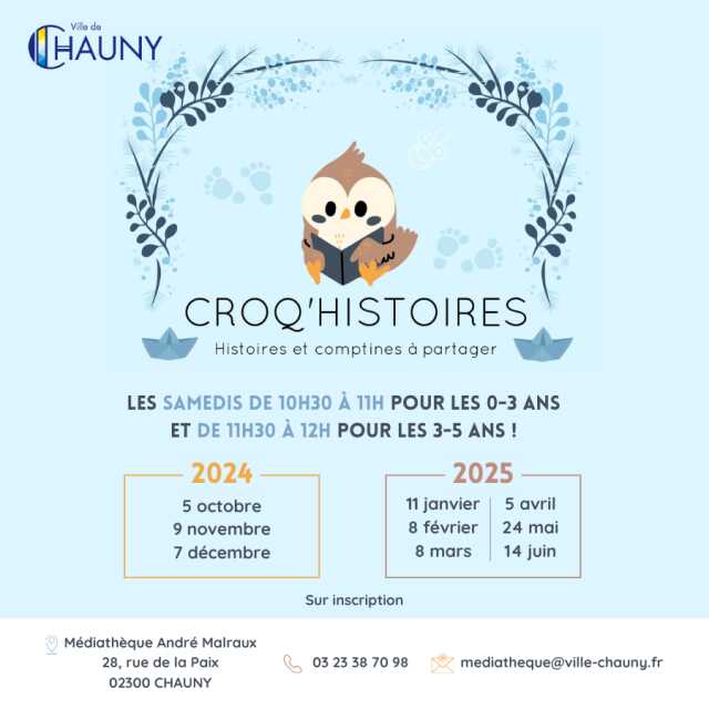 Croq'histoires - Chauny