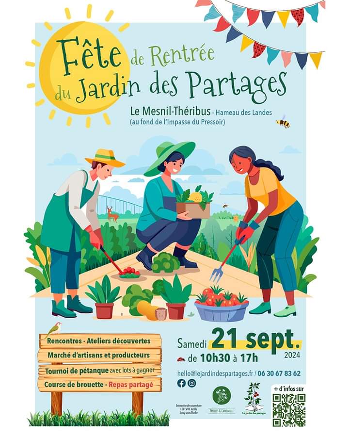 Fête de Rentrée du Jardin des Partages