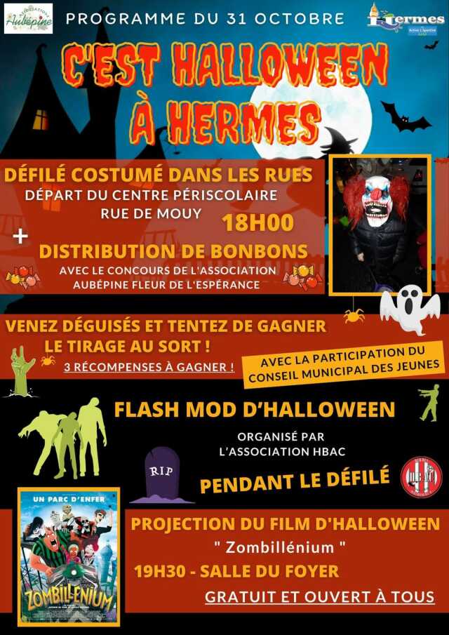 PROGRAMME D'HALLOWEEN À HERMES