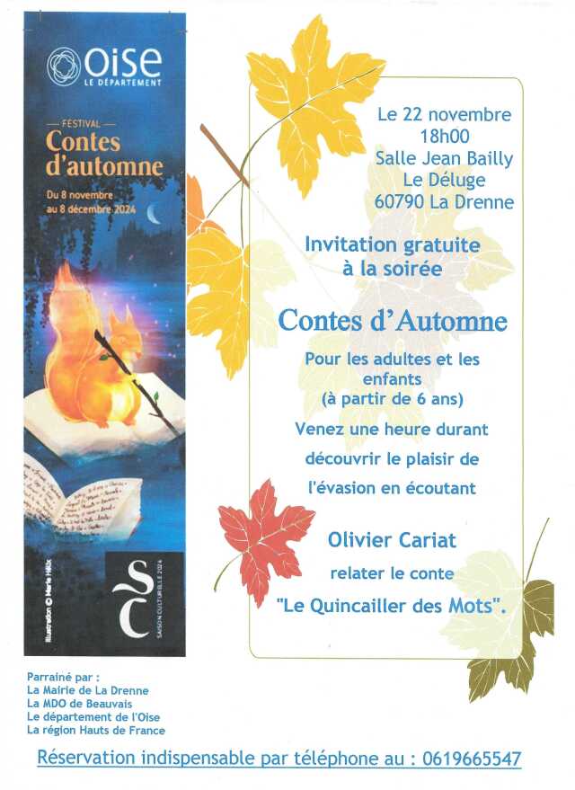 Contes d'Automne à La Drenne