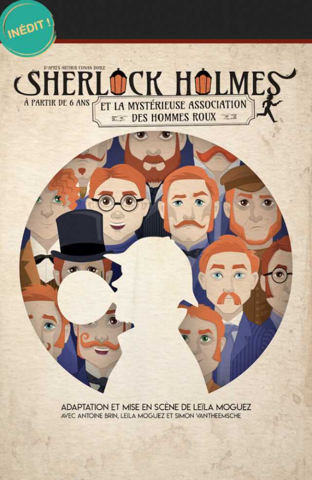 Théâtre pour enfant : Sherlock Holmes et la mystérieuse association des hommes roux