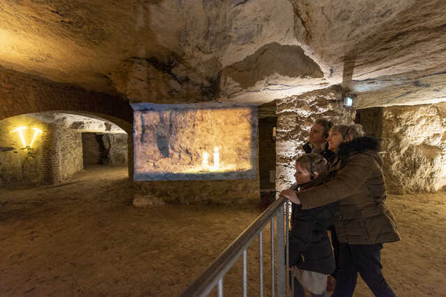 Visite guidée des souterrains de Laon