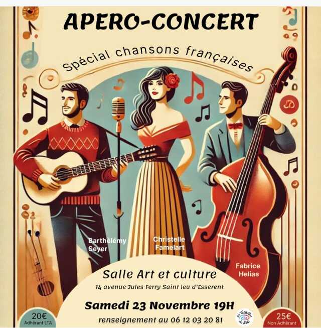 Apéro-Concert | Chansons françaises