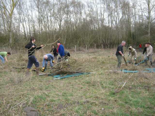 Chantier nature aux marais communaux de Breuil-le-Sec !