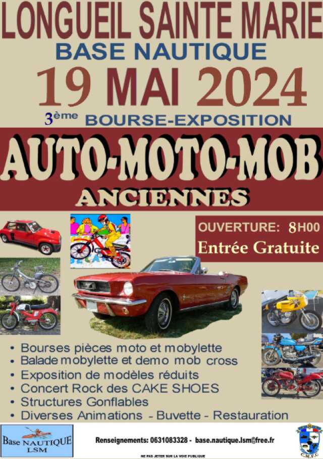 Bourse Auto-moto-mobylette de Longueil-Sainte-Marie