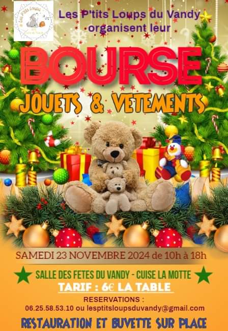 Bourse aux jouets et vêtements