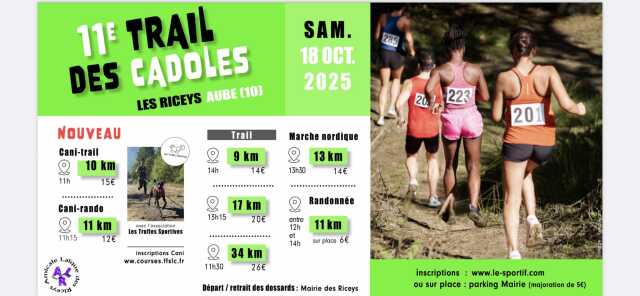 11ème trail des cadoles