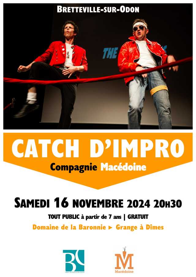 Catch d'Impro à Bretteville-sur-Odon avec la Compagnie Macédoine