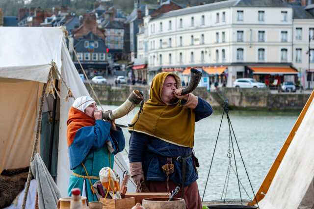 Campement normand du XIe siècle à la Mora - Les Compagnons pour Hasting