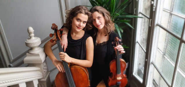 Concert de Camille THEVENEAU, violon et Adèle THEVENEAU, violoncelle