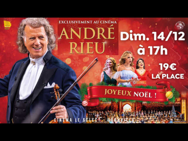 Concert de Noël 2025 d’André Rieu : Joyeux Noël !