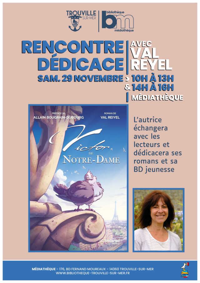 Rencontre dédicace avec Val Reyel