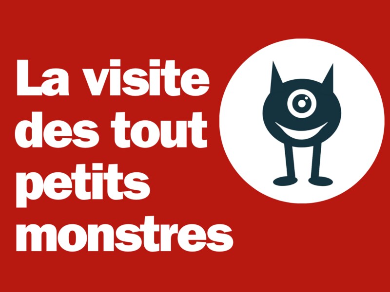 La visite des tout petits monstres, visite et atelier 3-6 ans