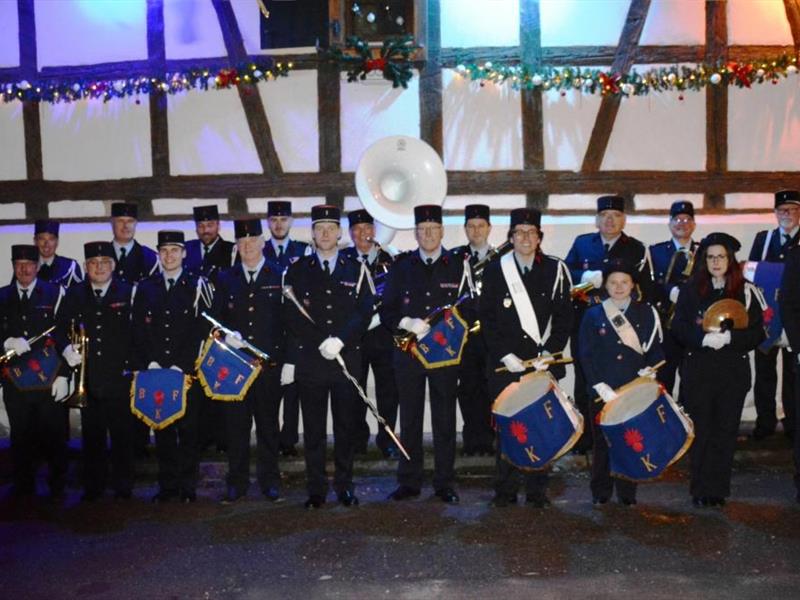 Concert de fin de stage de la Batterie-Fanfare