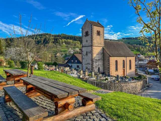 L'église de Fouday