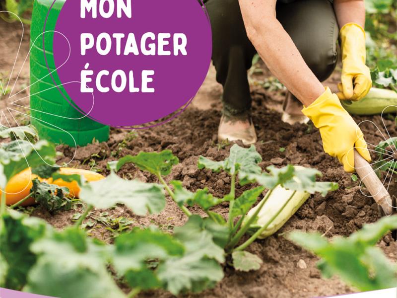 Atelier au potager-école : les aromates et fabrication de produits à partir des aromatiques