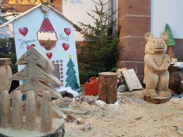 Marché de Noël au Pays des bûcherons