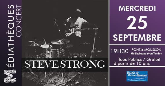 CONCERT : STEVE STRONG