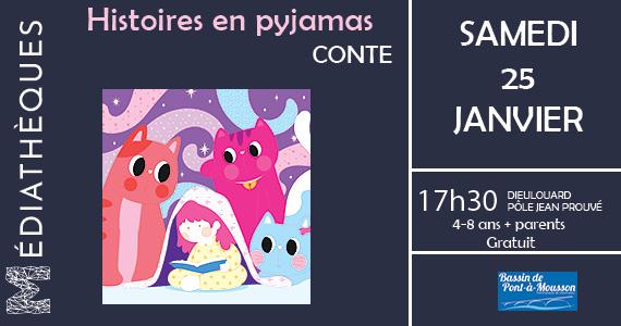 NUITS DE LA LECTURE : HISTOIRES EN PYJAMA