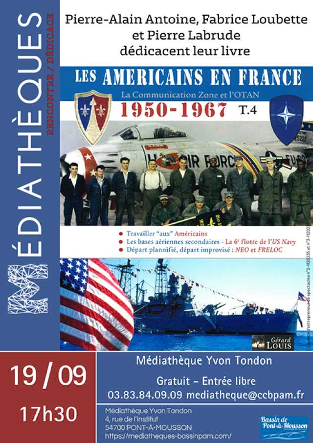 Dédicace – Les américains en France T.4 de Pierre-Alain Antoine Fabrice Loubette et Pierre Labrude