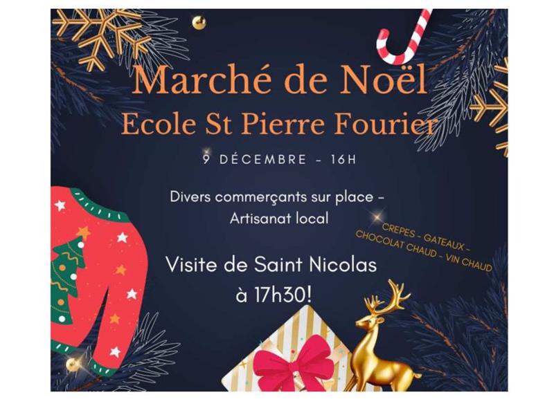 MARCHÉ DE NOËL DE L'ÉCOLE SAINT PIERRE FOURIER