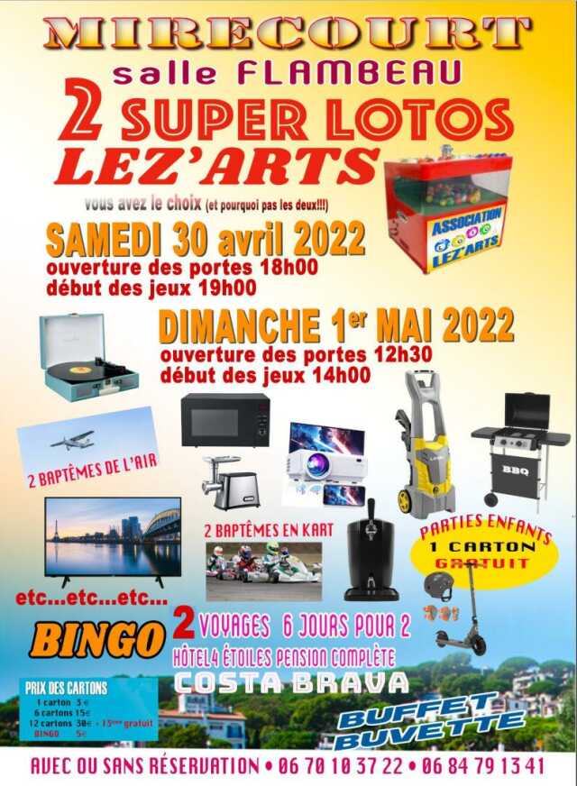 LOTO DES LEZ'ARTS