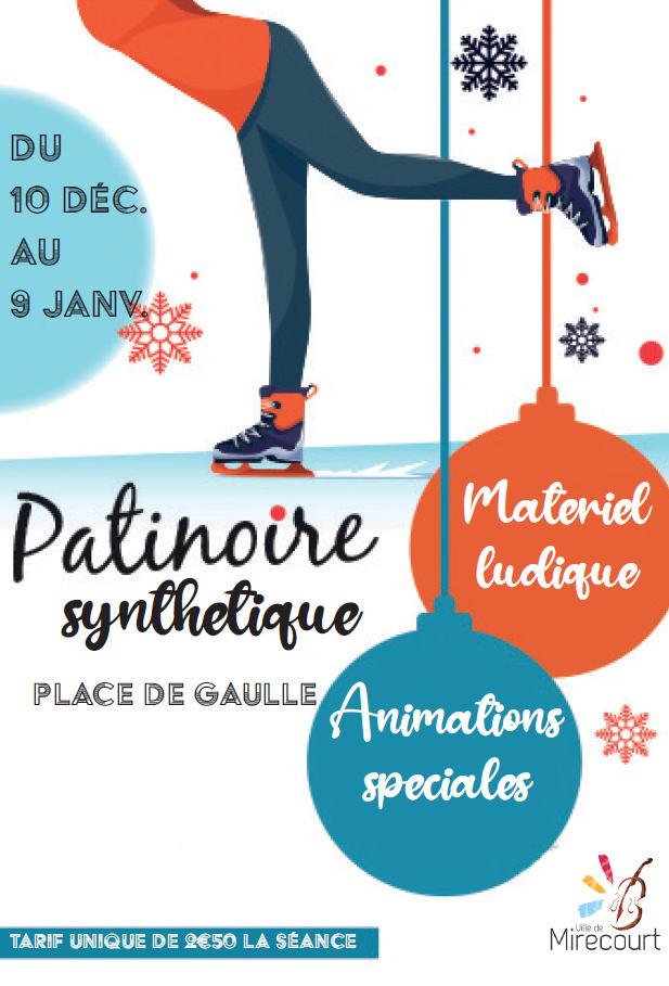 PATINOIRE DE NOËL EN PLEIN AIR