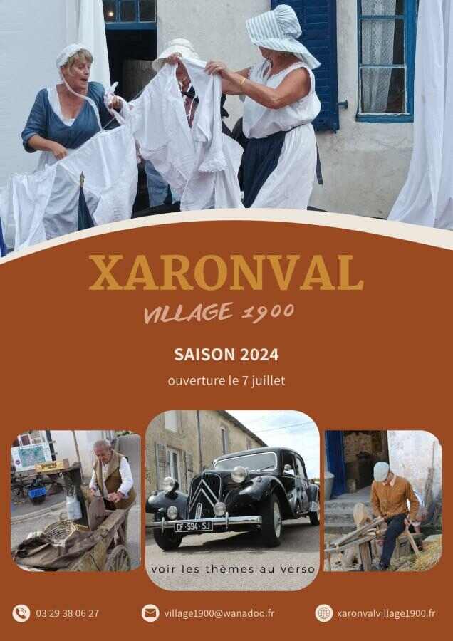 Village 1900 - grande lessive et et folklore