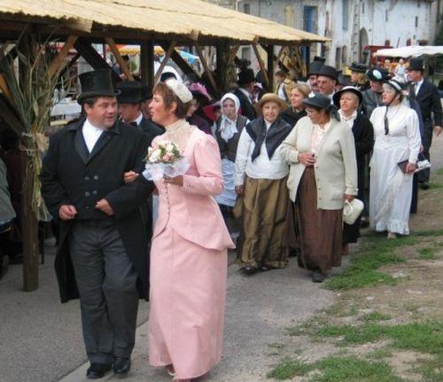 VILLAGE 1900 : LES NOCES EN 1900