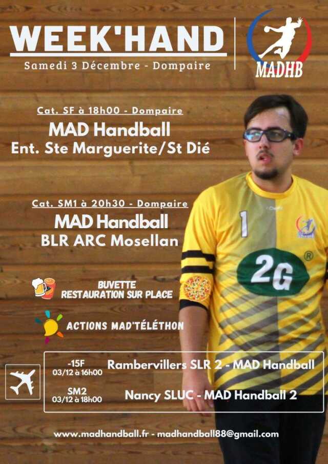 MAD HANBALL : WEEKEND HAND