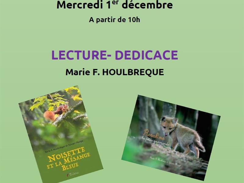 Lecture et dédicace de Marie f. Houlbrèque - Naïri, petit diable des prairies