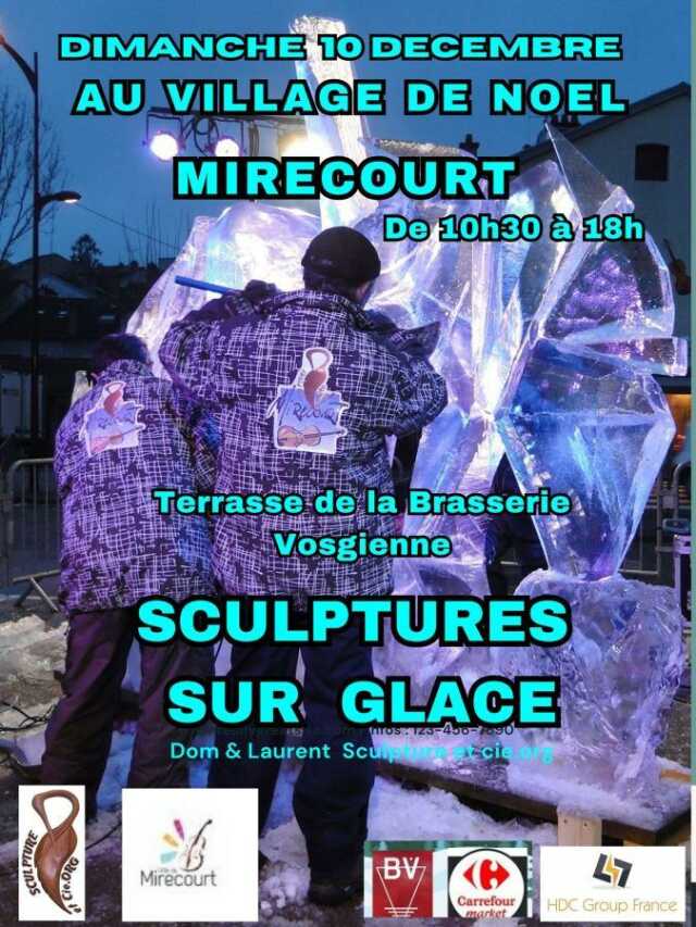 SCULPTURES SUR GLACE