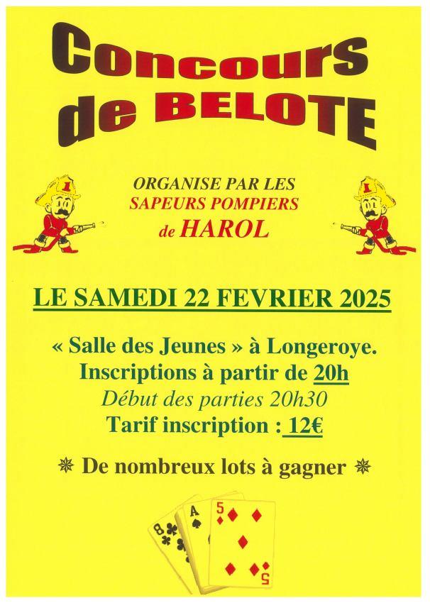 CONCOURS DE BELOTE