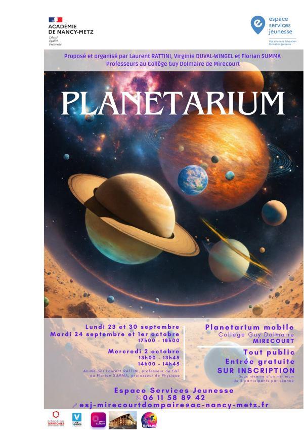 Planétarium mobile