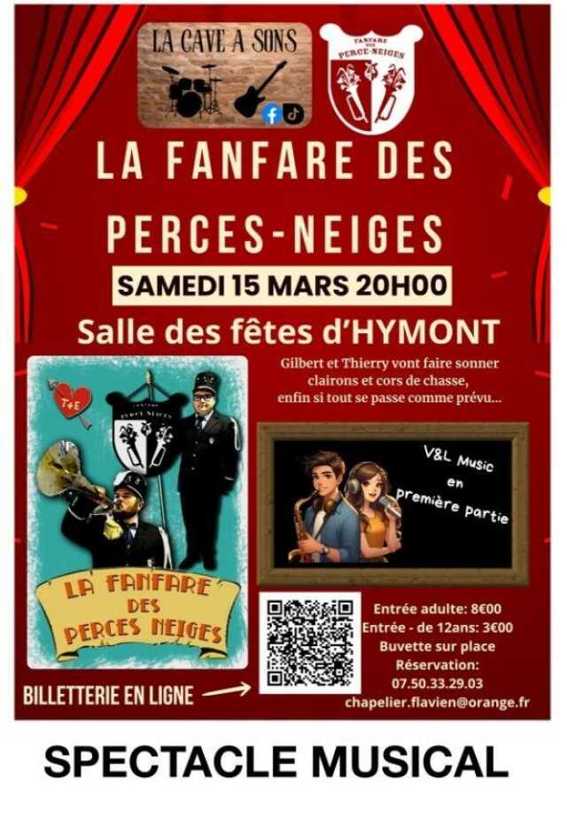 SPECTACLE MUSICAL - LA FANFARE DES PERCE-NEIGES